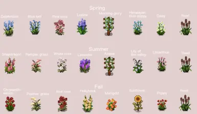 stardew valley seasonal plant