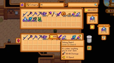 CJB Show Item Sell Price at Stardew Valley Nexus - Mods and community