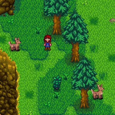 The deers in-game