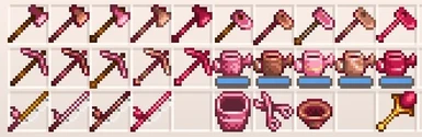 Soft Pink Tools In Game