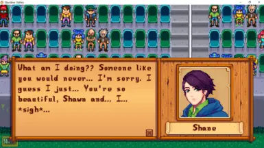 CP) Sans as Shane Mod and New Dialogue at Stardew Valley Nexus - Mods and  community