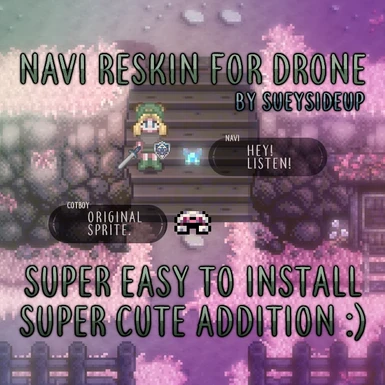 Navi (from Legend of Zelda) for Personal Combat Drone - RETEXTURE