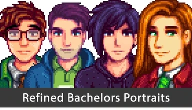 refined bachelors portraits mod