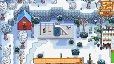 Little Red School House - Winter Fixed SVE