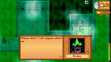 Krobus sprite and portrait replacer on Ralsei from Deltarune at Stardew ...