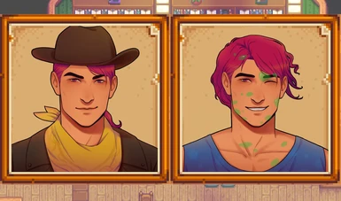 OrangePie's DCBurger style Museum Expansion (Charlie and Randy) Portraits