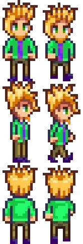 Sam Sprite with goatee   green shirt  shoes   pants 7   CROPT RESIZE