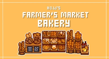 (CP) HxW Farmer's Market Furniture - Bakery Set