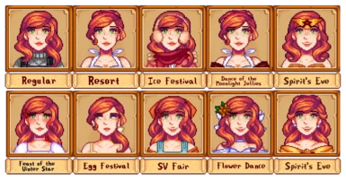 Mia's Festival Outfits ! (Not all pictured)