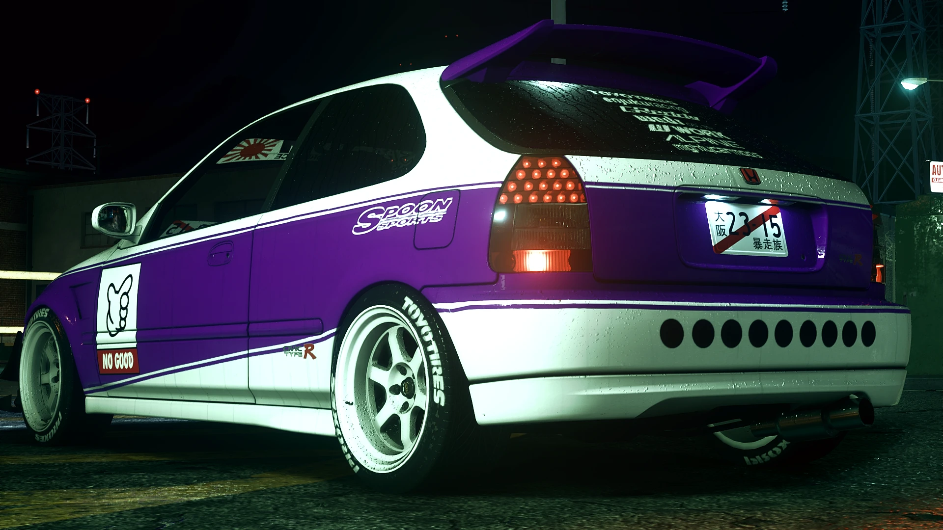 Need For Speed Japanese Licenseplates And Plate Frames At Need For Speed 16 Nexus Mods And Community