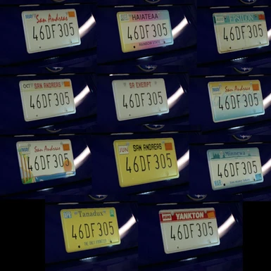 GTA V License Plate for Need for Speed 2015