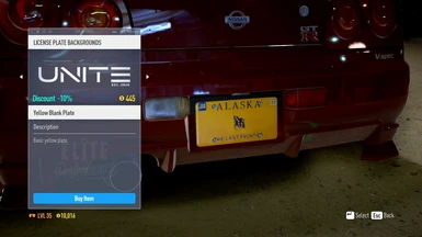 National License Plate Mod