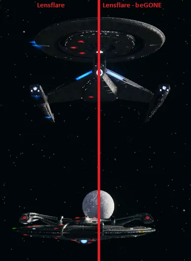 Starship - Lenseflare - beGONE