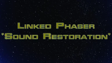 Linked Phaser 'Sound Restoration'