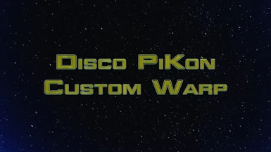 Disco PiKon Warp Sounds