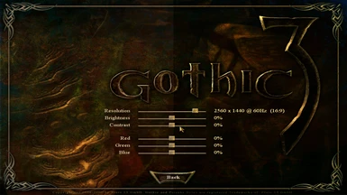 ENB or Reshade with SweetFX for Gothic 3 with 4GB LAA Game Setup Information
