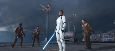 Star Wars - A New Hope - Stormtrooper Disguise Luke Skywalker