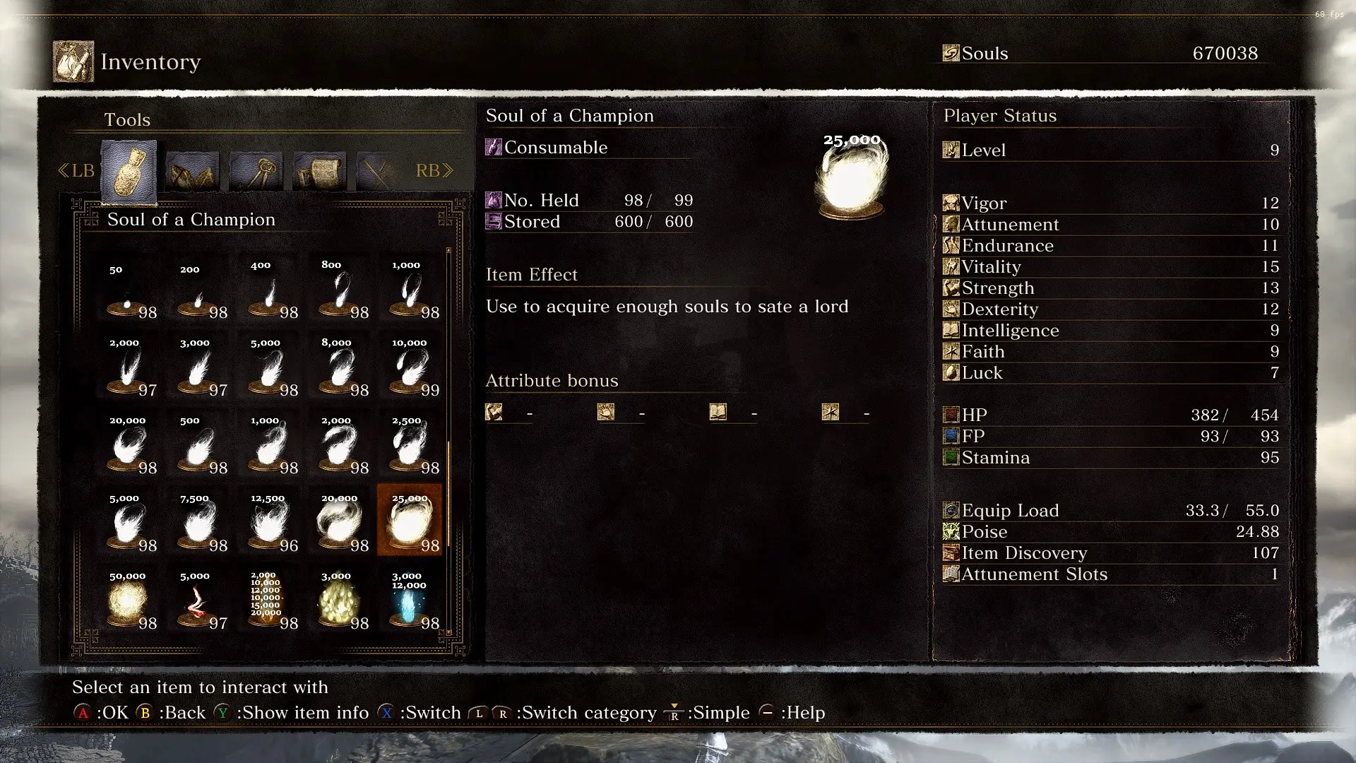 DS3 Soul Value Icons mod preview