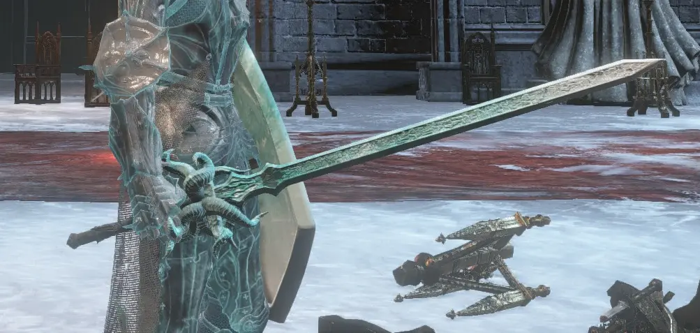 Ringed Knight Straight Sword Black Ice At Dark Souls 3 Nexus Mods And   1734 1705417169 2057664115 