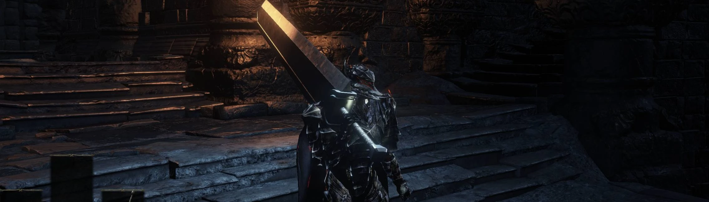 Found Guts's sword in Dark Souls 3 along with messages left by