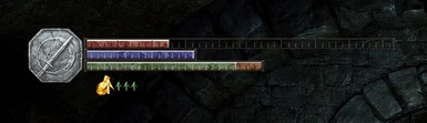 Detailed UI - DS1 style ticks