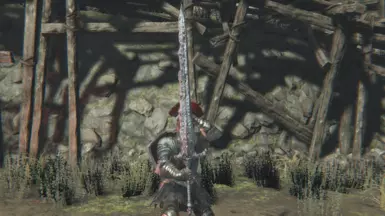 Steel Wolf Knight`s Greatsword