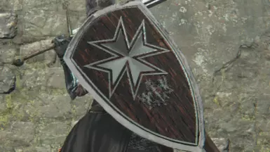 Wooden Templar Shield