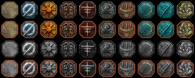 All icons - Ringed City
