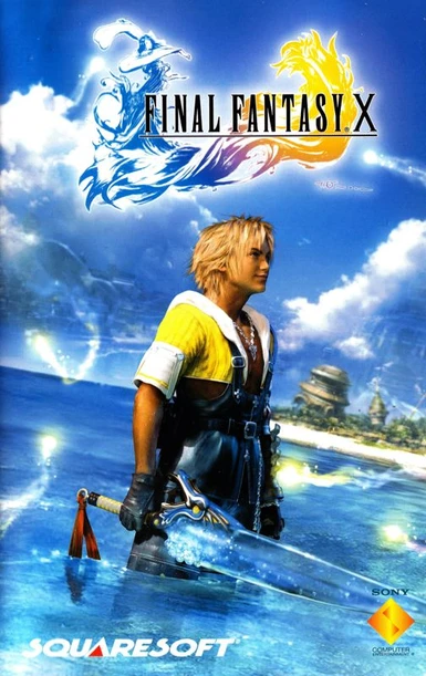 credit squaresoft for inventing tidus the character
