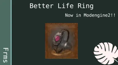 Life Ring Suitable For Modengine2