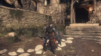 Black Hand Armor retextured and cut