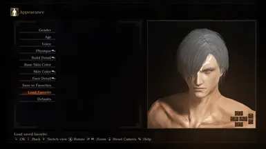 Character Creation WIndow