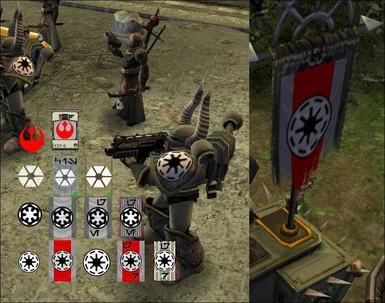 dawn of war badges and banners
