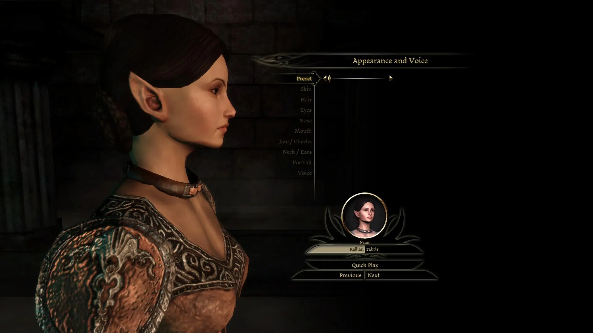 How to Create an Attractive Female Elf in Dragon Age: Origin 