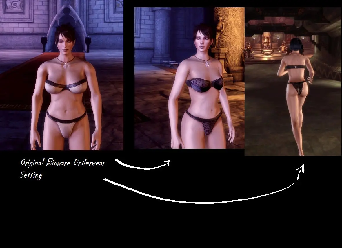 skyrim female underwear replacer