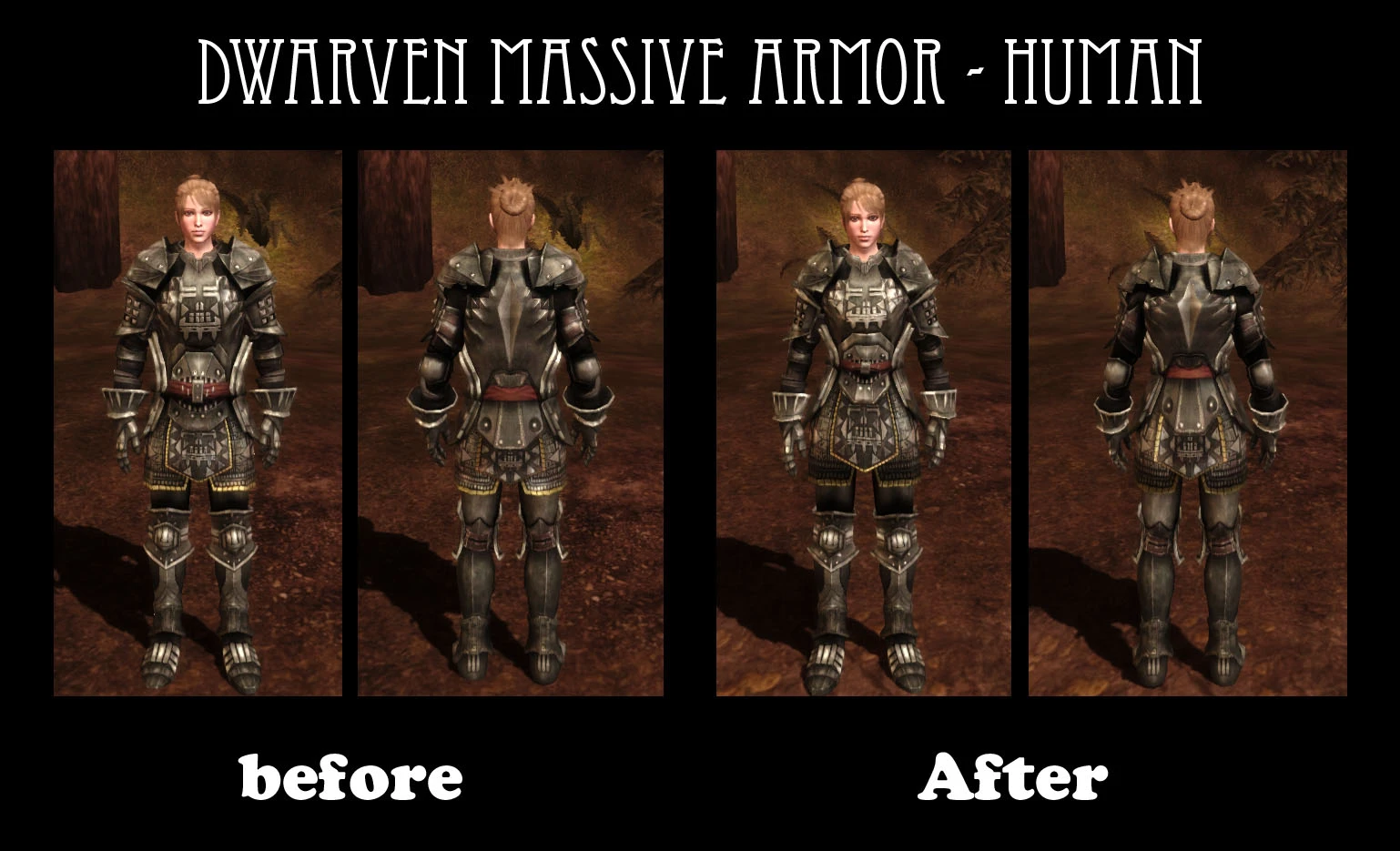 Dwarven Massive Armor_Human. 