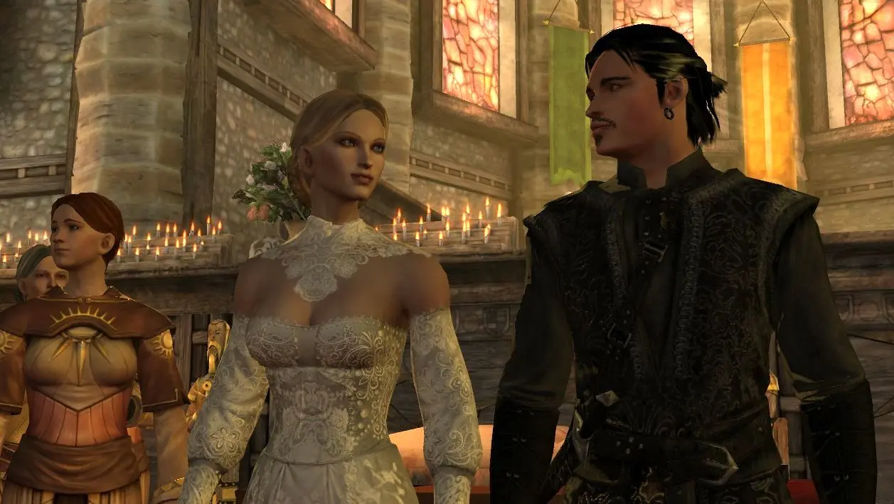 dragon age alistair wedding mod