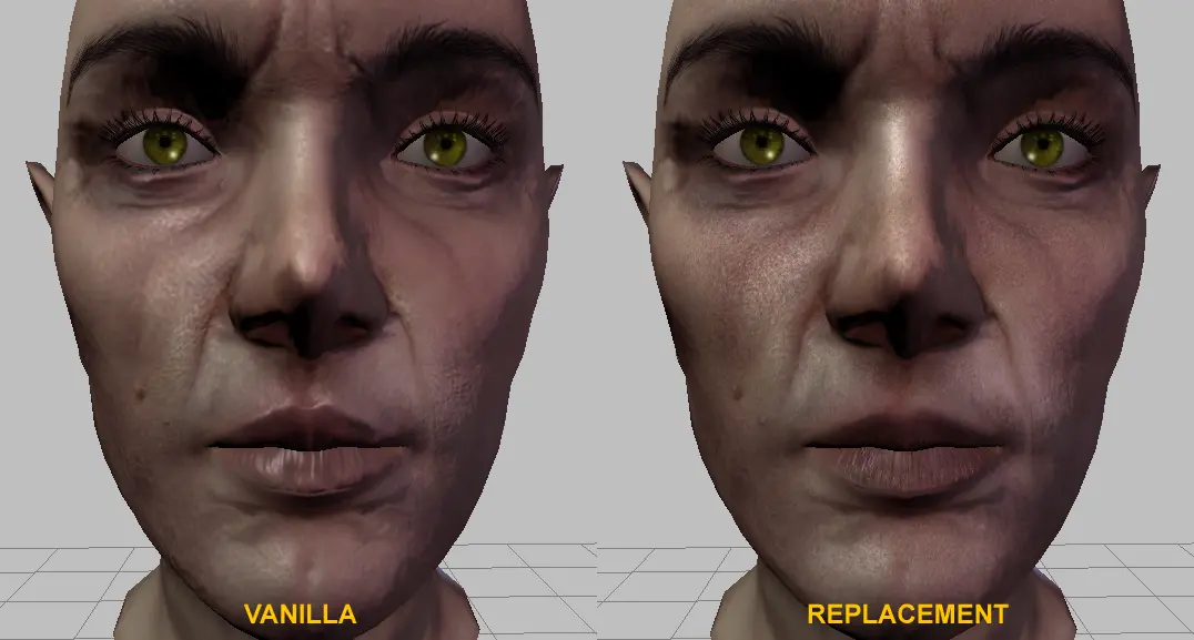 SJC's Vanilla Face Textures Replacements at Dragon Age: Origins - mods ...