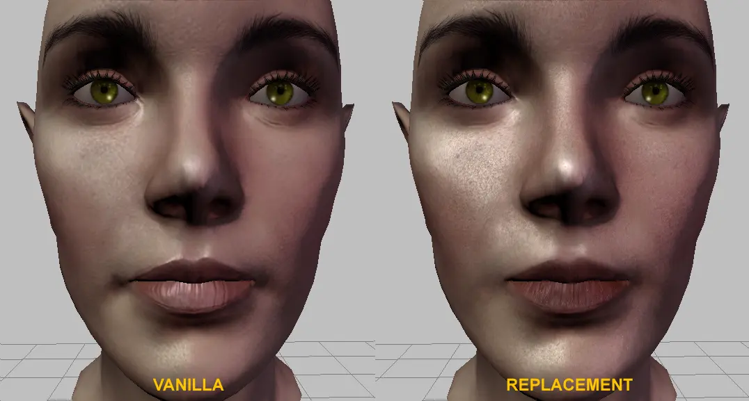 Sjc's Vanilla Face Textures Replacements At Dragon Age: Origins - Mods 