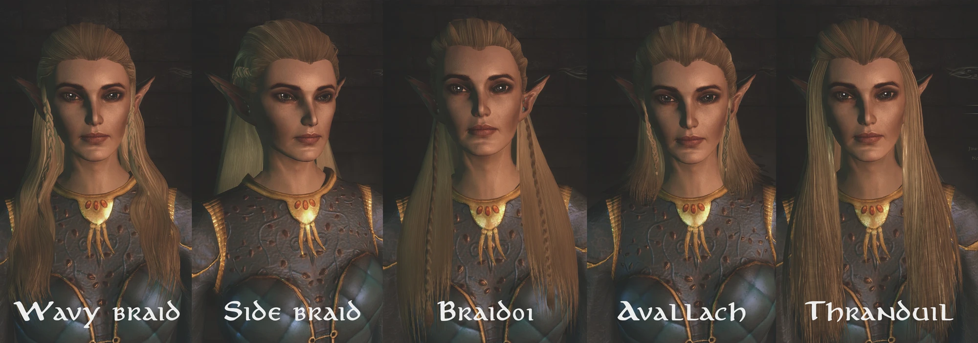 SE Hairstyles for Elves of Stellaris - Skymods