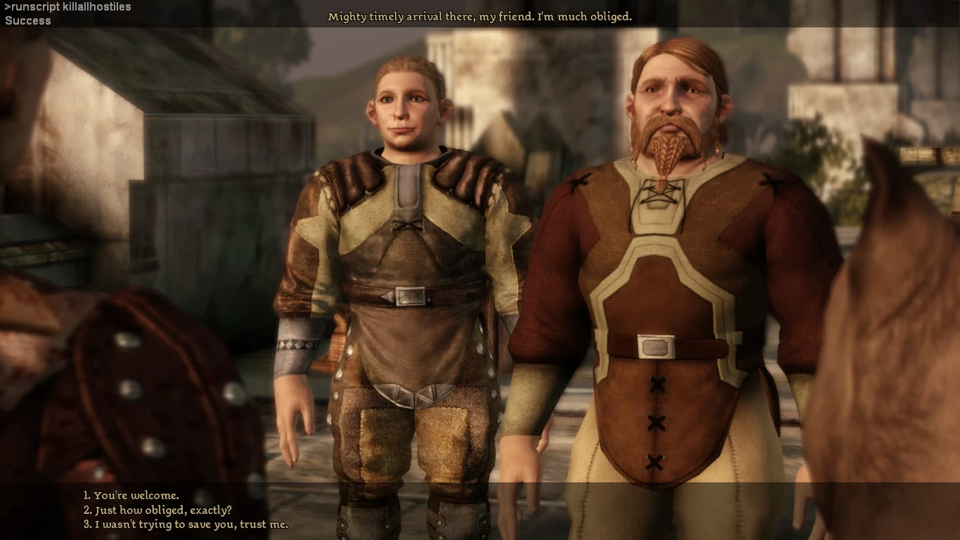 DA2 Bodahn and Sandal Feddic at Dragon Age: Origins - mods and community