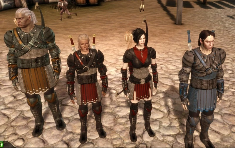 dragon age origin armor sets