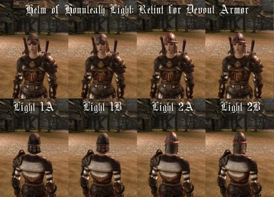 Helm of Honnleath Light Devout Armor Retint