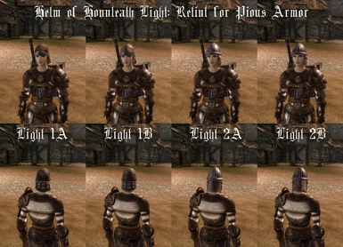 Helm of Honnleath Light Pious Armor Retint