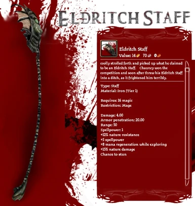 Eldritch Staff