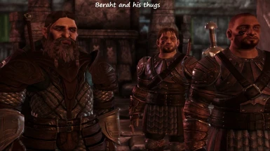 Dwarf Commoner Origin - Beraht and his thugs