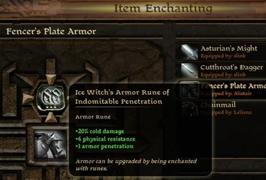 Random Armor Rune