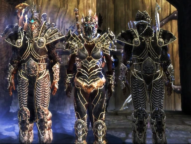 All three armor sets played in Awakenings