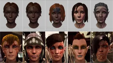 NTB-Dalish women_defaults and new versions