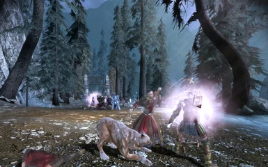 Battle at Frostback Mountains